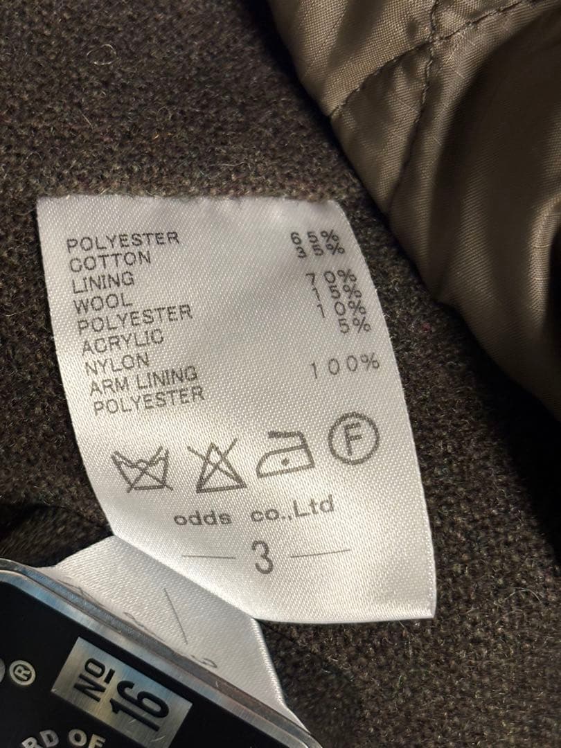 ラウンジリザード　LOUNGELIZARD モッズコート　3号