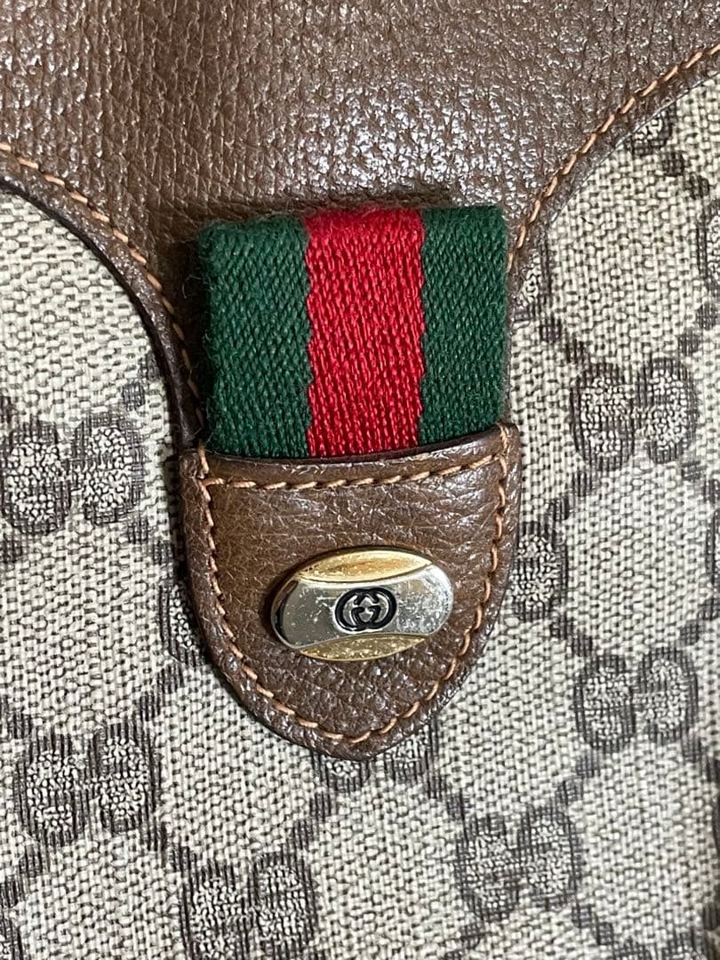 GUCCI GGパターン ボストンバッグ ハンドバッグ グッチ