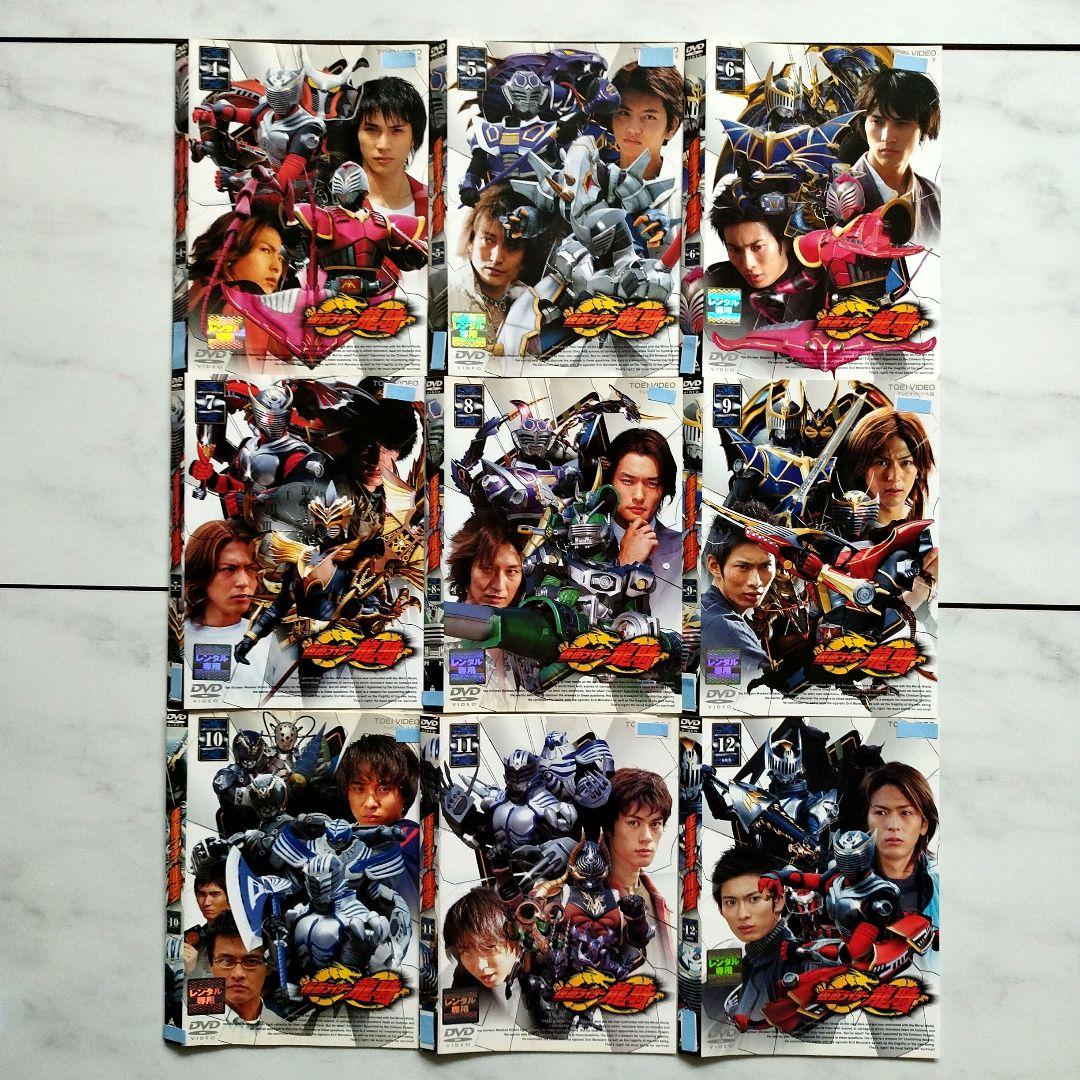 【DVD】『仮面ライダー 龍騎』まとめ売り１１枚セット　４〜１２＋スペシャル２枚
