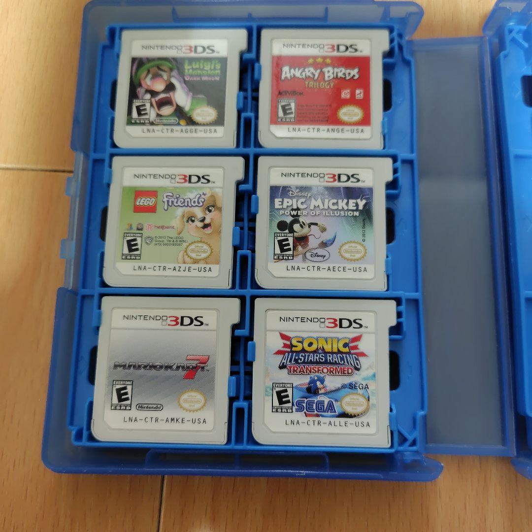 3DS 北米版 ソフト 9本セット スーパーマリオ ルイージ マリオカート等