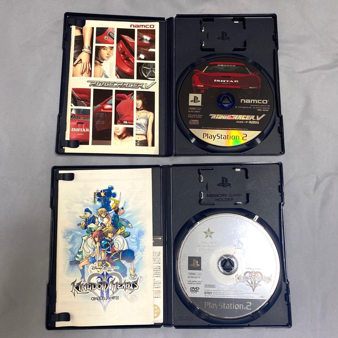 【名作ソフト付き！】PS2本体&コントローラー２個付き