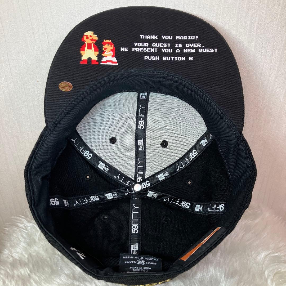 【希少】マリオコラボ　ニューエラ59FIFTY サイズ7 3/4 キャップ