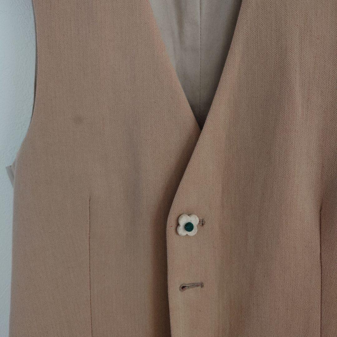 LARDINI メンズ ジレ ベスト サイズ46