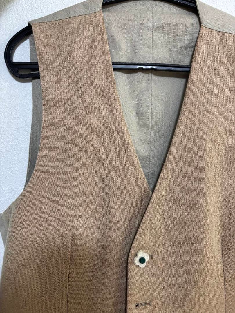 LARDINI メンズ ジレ ベスト サイズ46