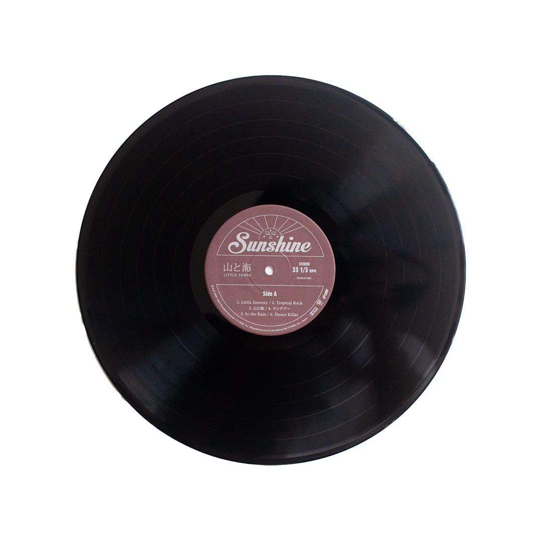 人気盤 希少 LITTLE TEMPO / 山と海 LP レコード アナログ盤