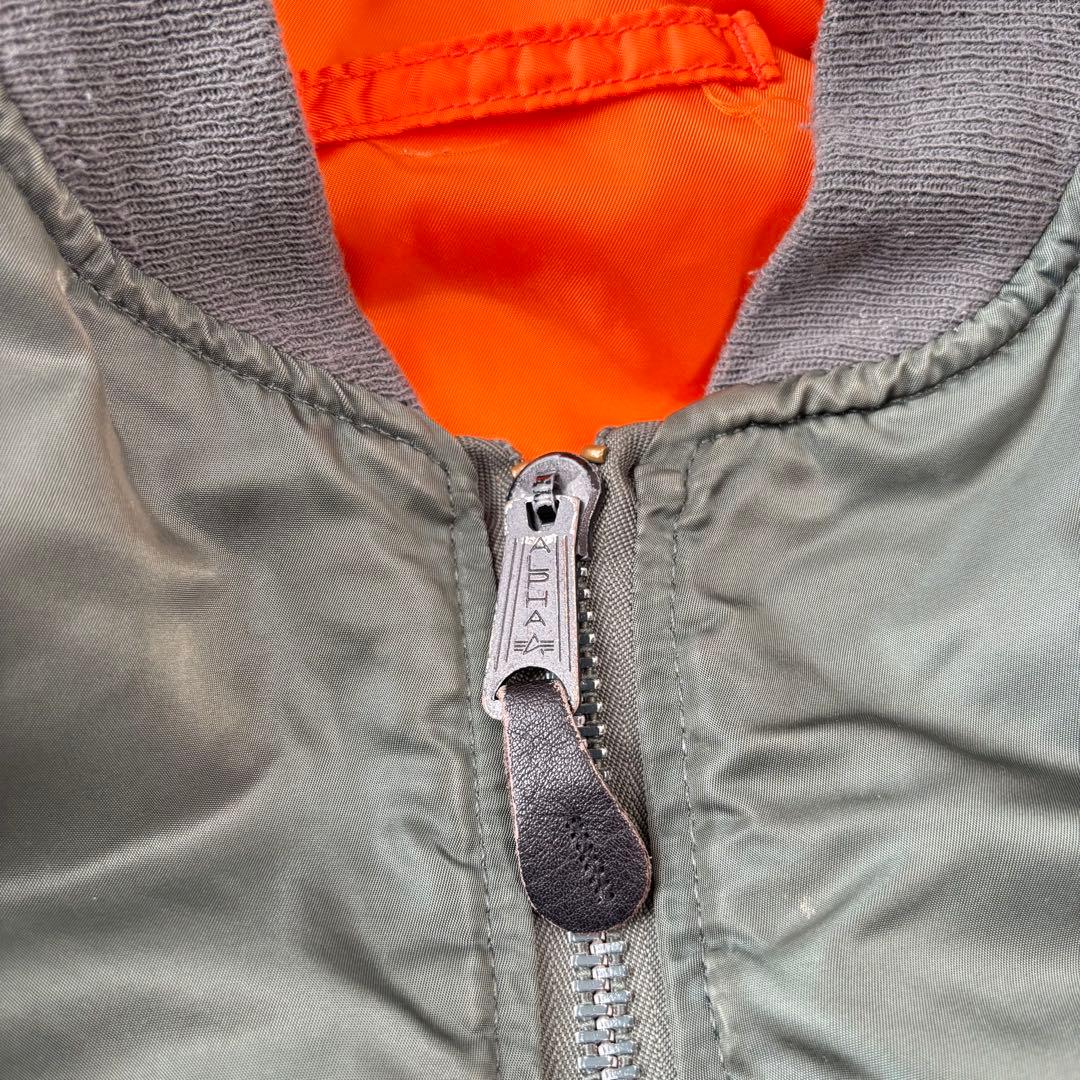 USA製 ALPHA INDUSTRIES ma-1 M 90s 短丈