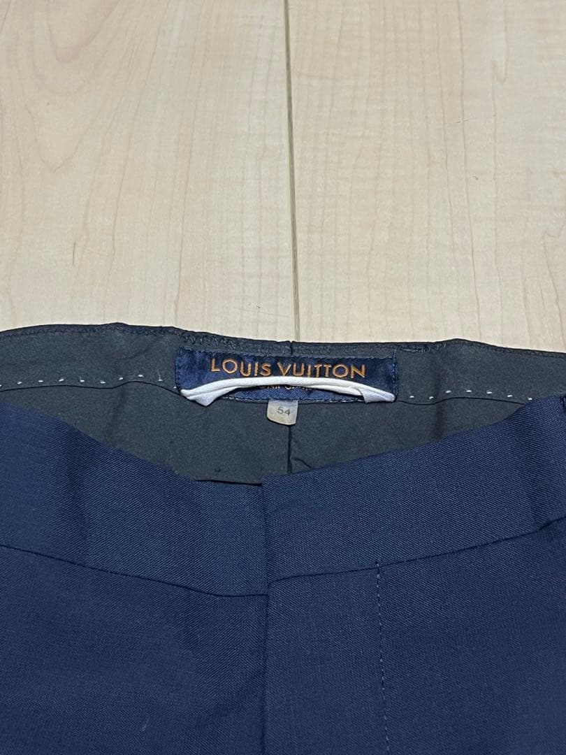 louisvuitton☆シングル2Bスーツ/紺/裏地ヴィヴィエンヌ試着品非売品