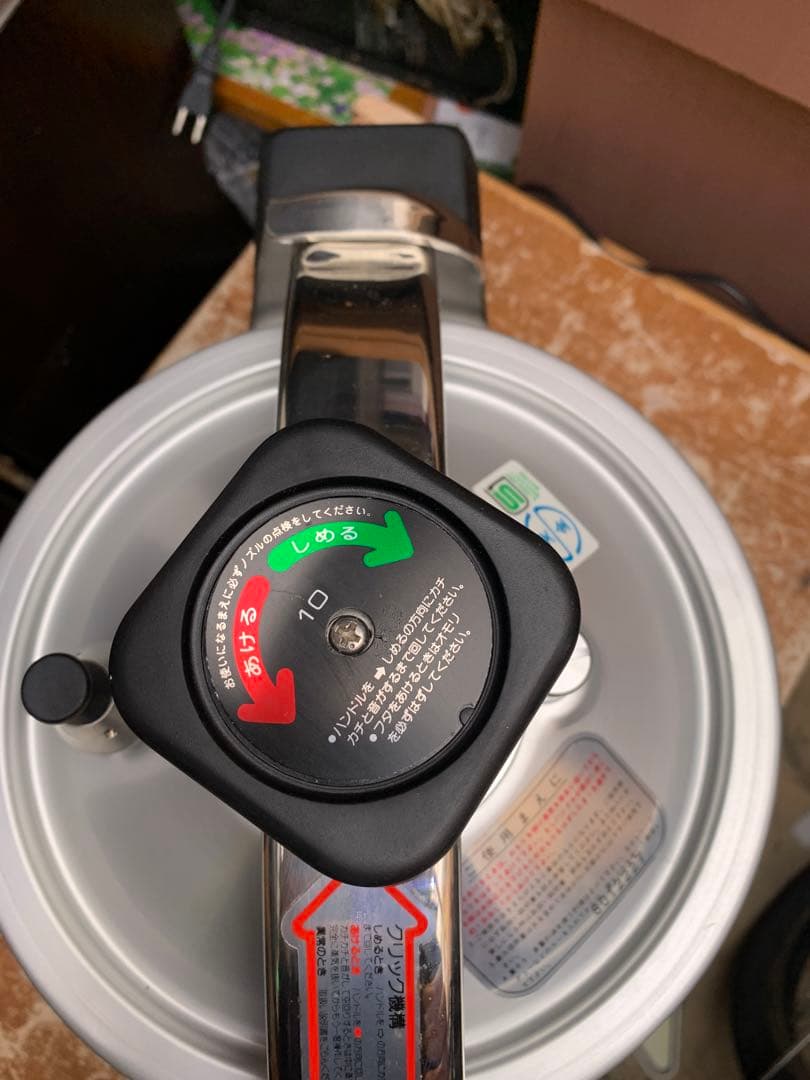 新品未使用品　RIKEN 理研RSK-60　圧力鍋　6L