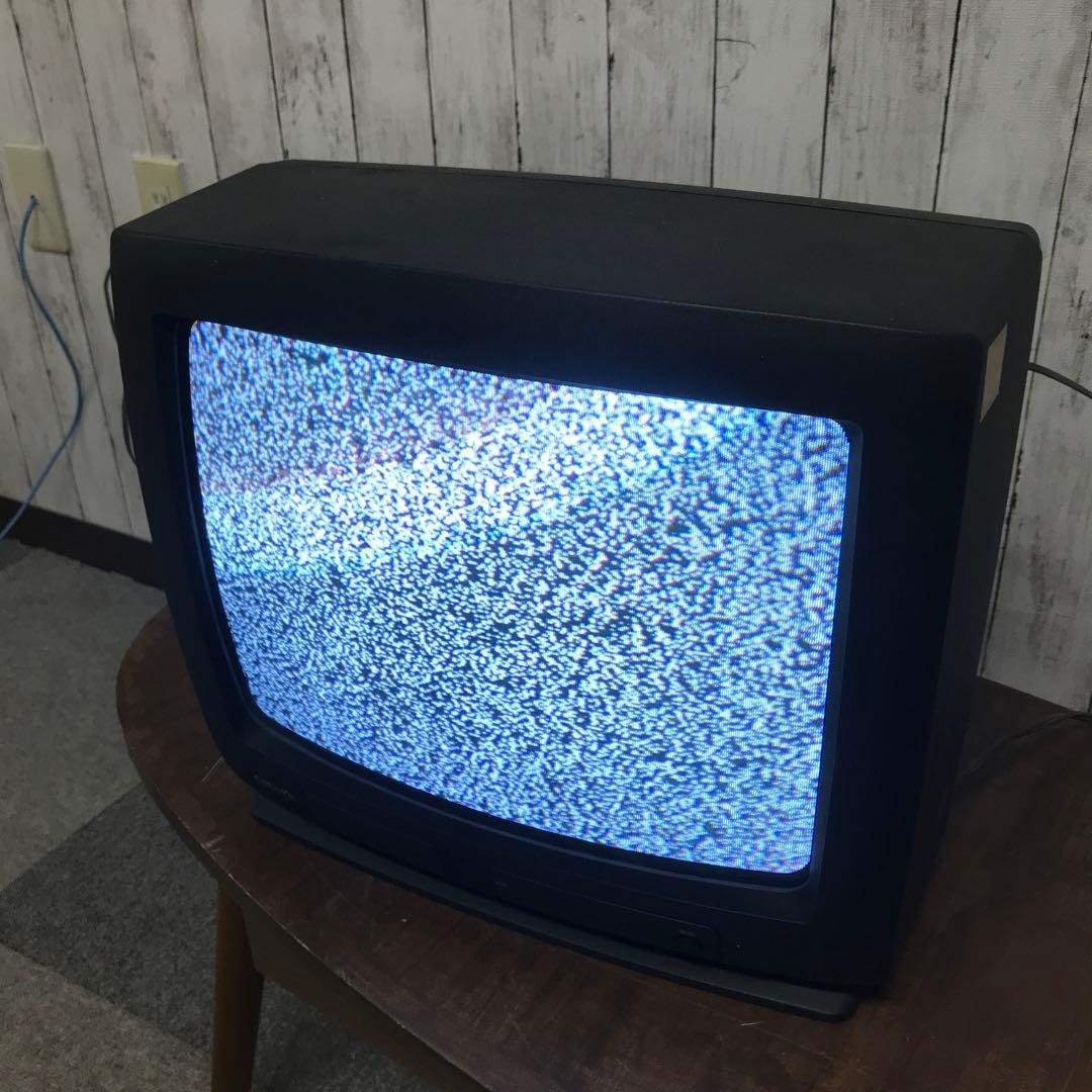【美品】SHARP ブラウン管TV 14C-7JIK　インテリア　K