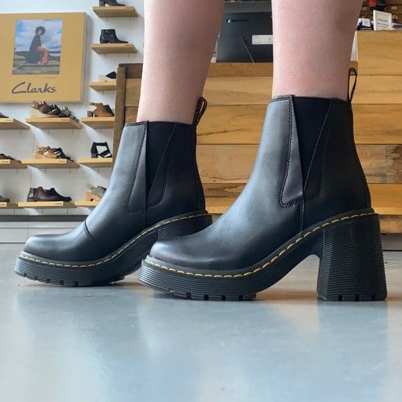 Dr.Martens/ SPENCEチェルシーブーツ/厚底サイドゴアブーツ