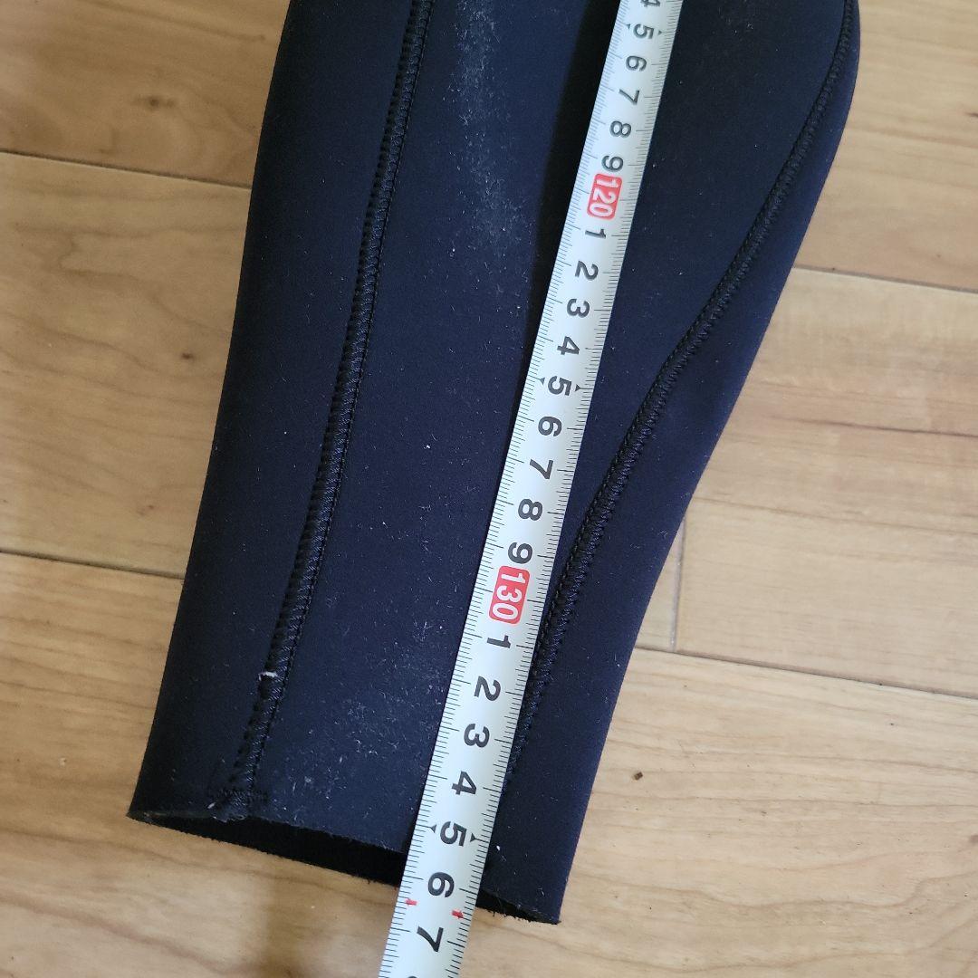 XCEL ブラック フルスーツ 膝パッド付き LB