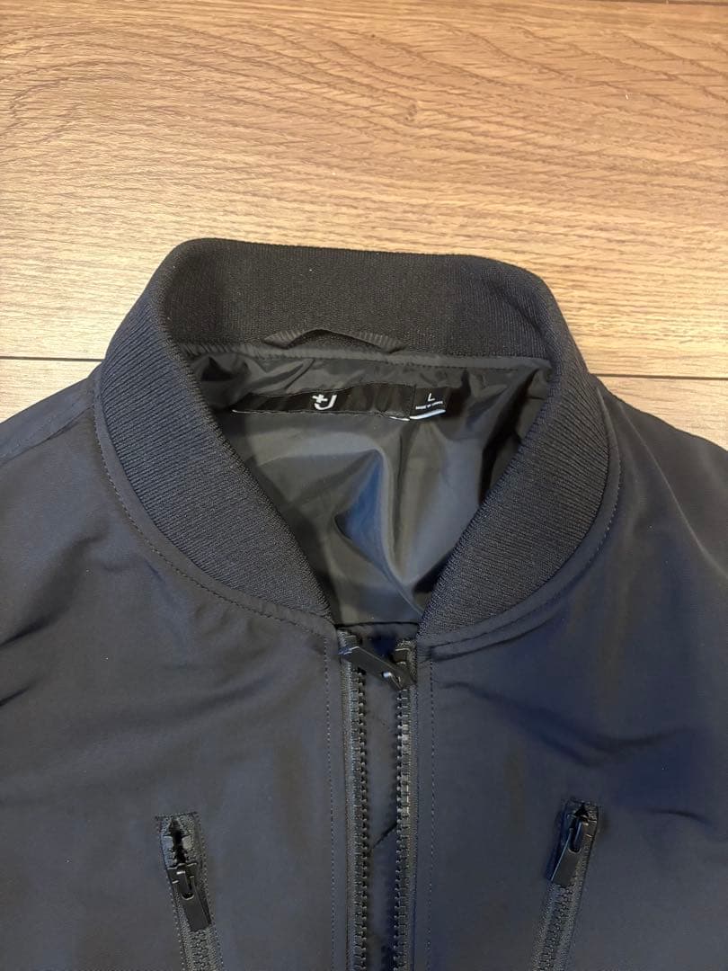 UNIQLO ＋J ジルサンダー オーバーサイズブルゾン　ブラックL