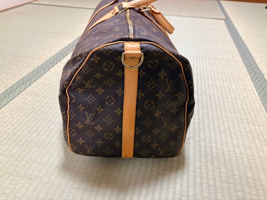 【美品】　Louis Vuitton ヴィトン キーポル55バンドリエール