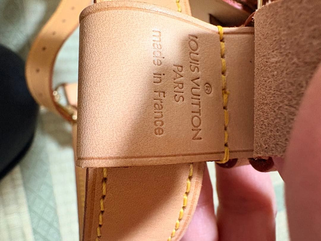 【美品】　Louis Vuitton ヴィトン キーポル55バンドリエール