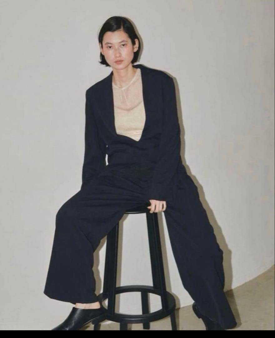 todayful Uneck Pullover Jacketブラック