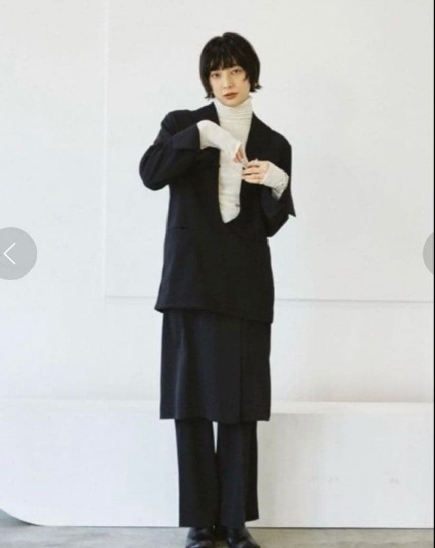 todayful Uneck Pullover Jacketブラック