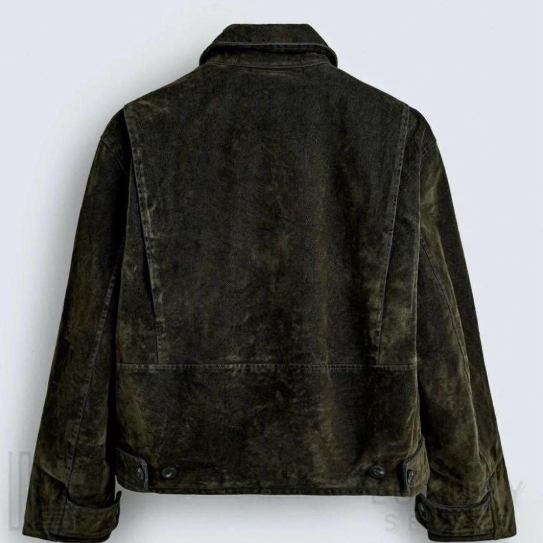 ZARA ベロアツイルジャケット　sサイズ