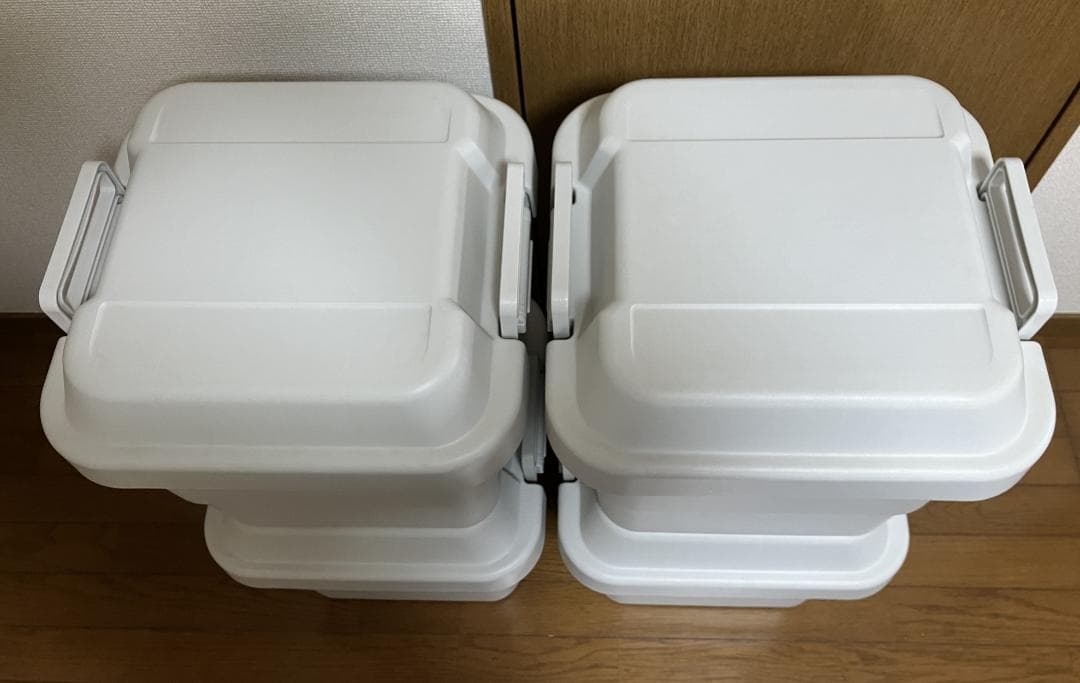 【旧仕様(廃盤)】無印良品 ポリプロピレン頑丈収納ボックス 小 ×4点セット