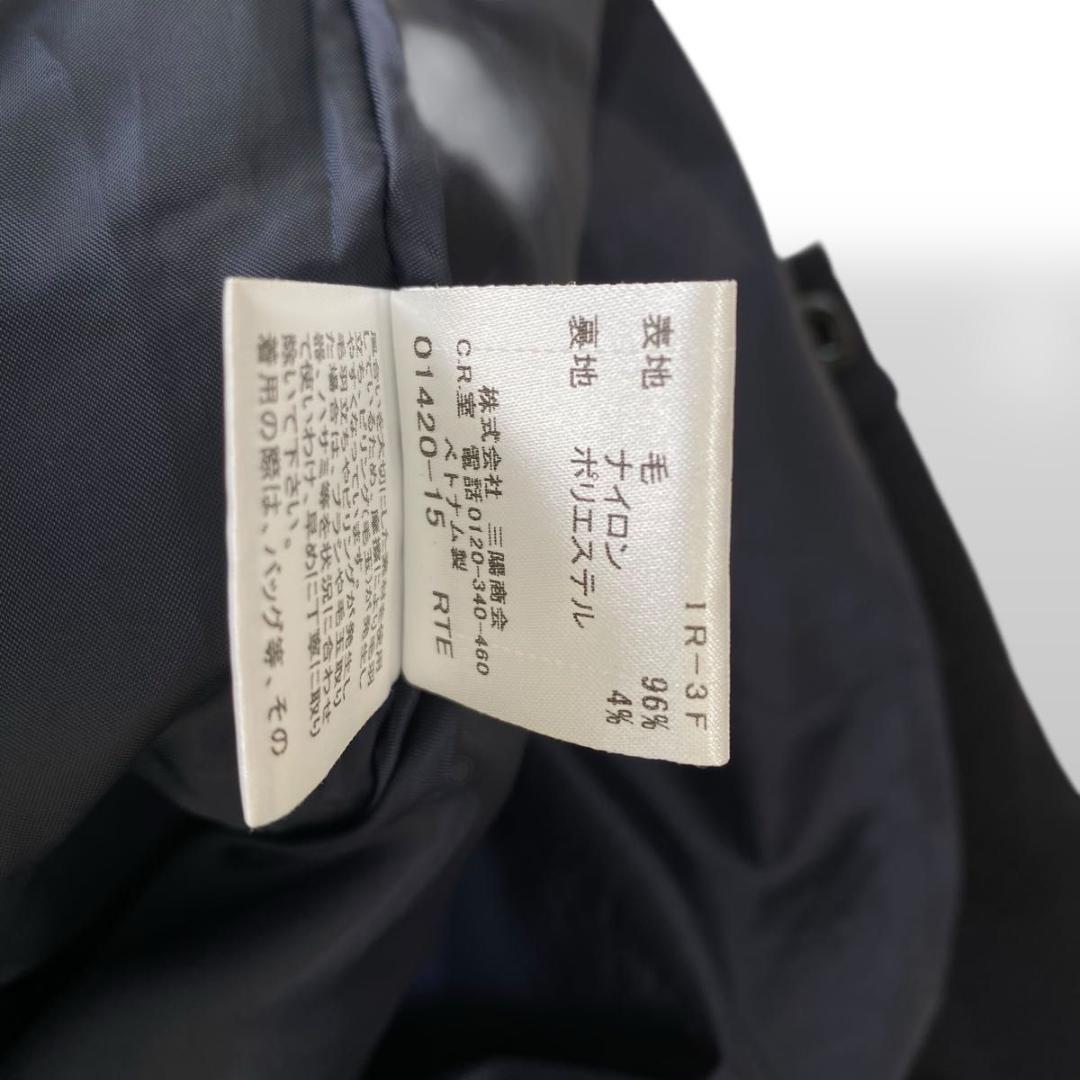 美品　BURBERRY bluelabel ワンピース　ネイビー　冬用　厚手