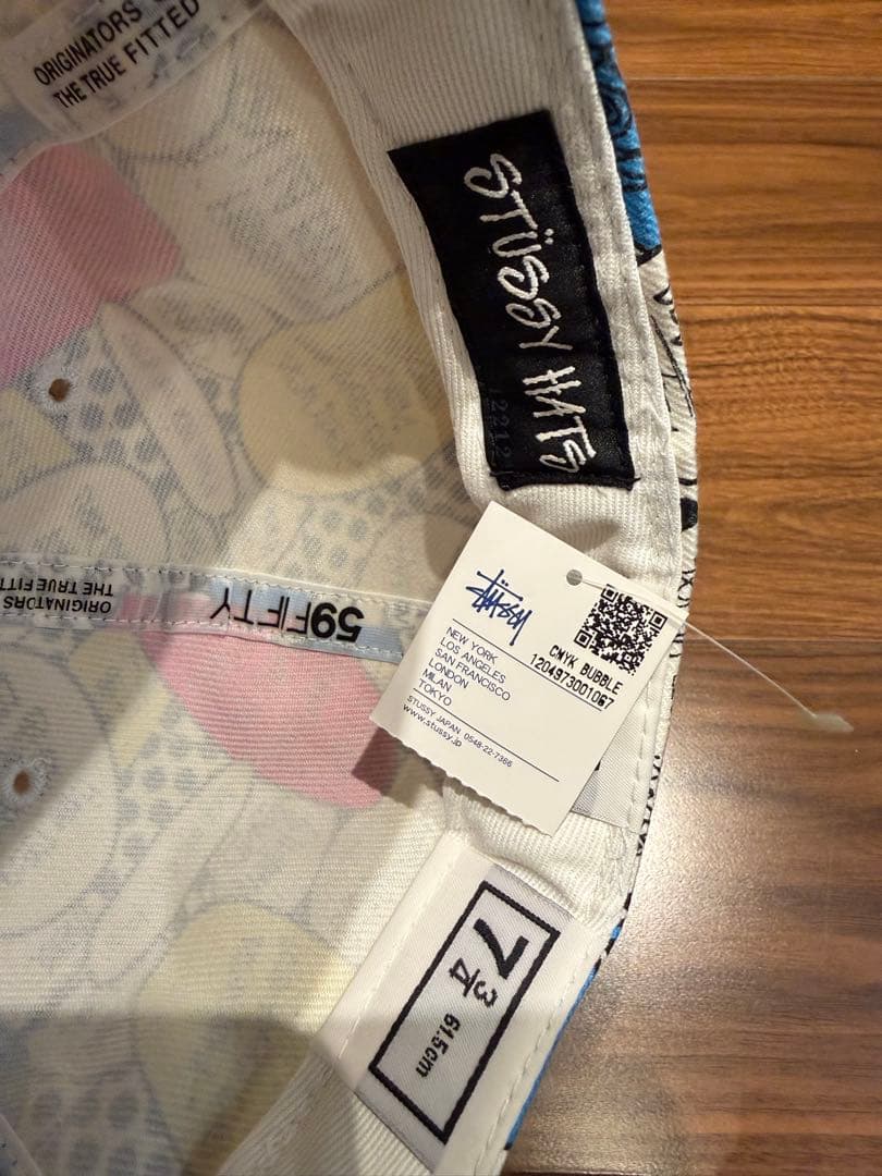 7 3/4 61.5cm stussy ポップバブル New Era