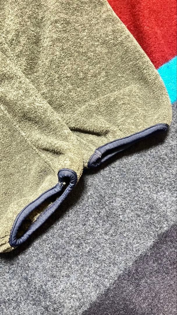 Patagonia フリースパンツ USA製 グレー シンチラ　80s 90s