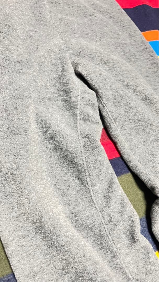 Patagonia フリースパンツ USA製 グレー シンチラ　80s 90s