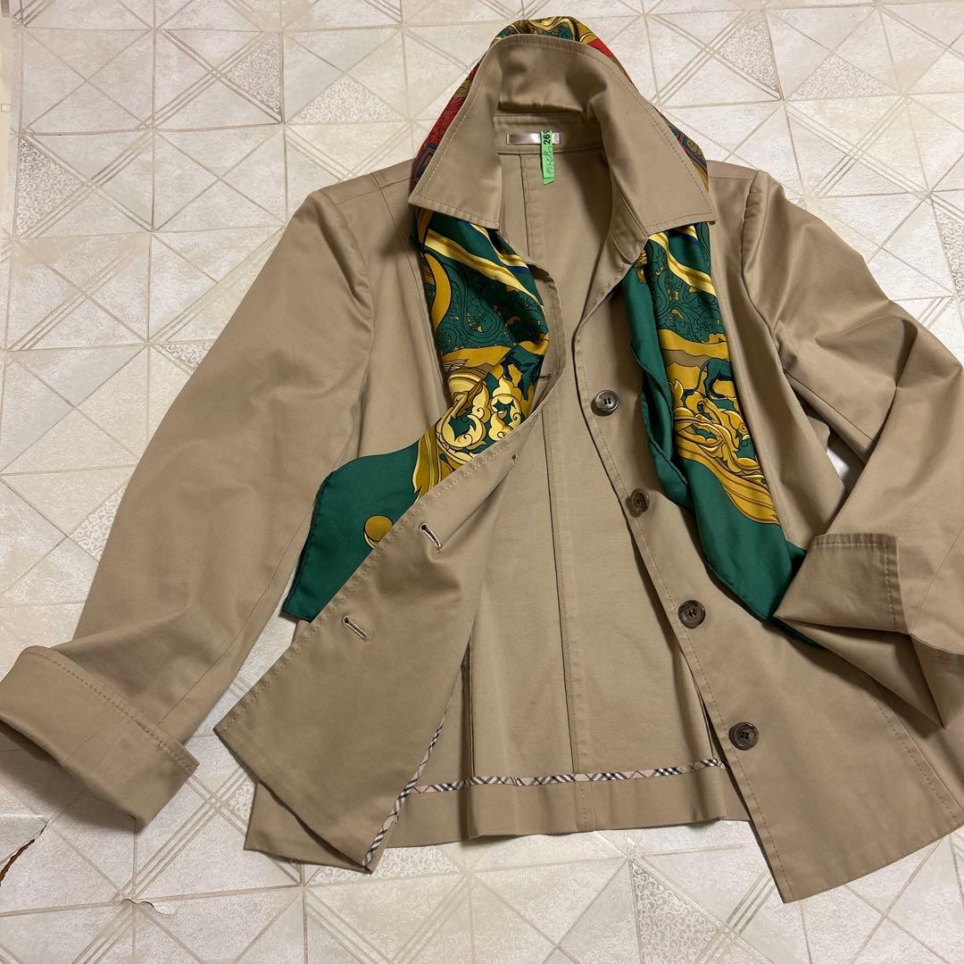 【美品】Burberryベージュスプリングジャケットサイズ42