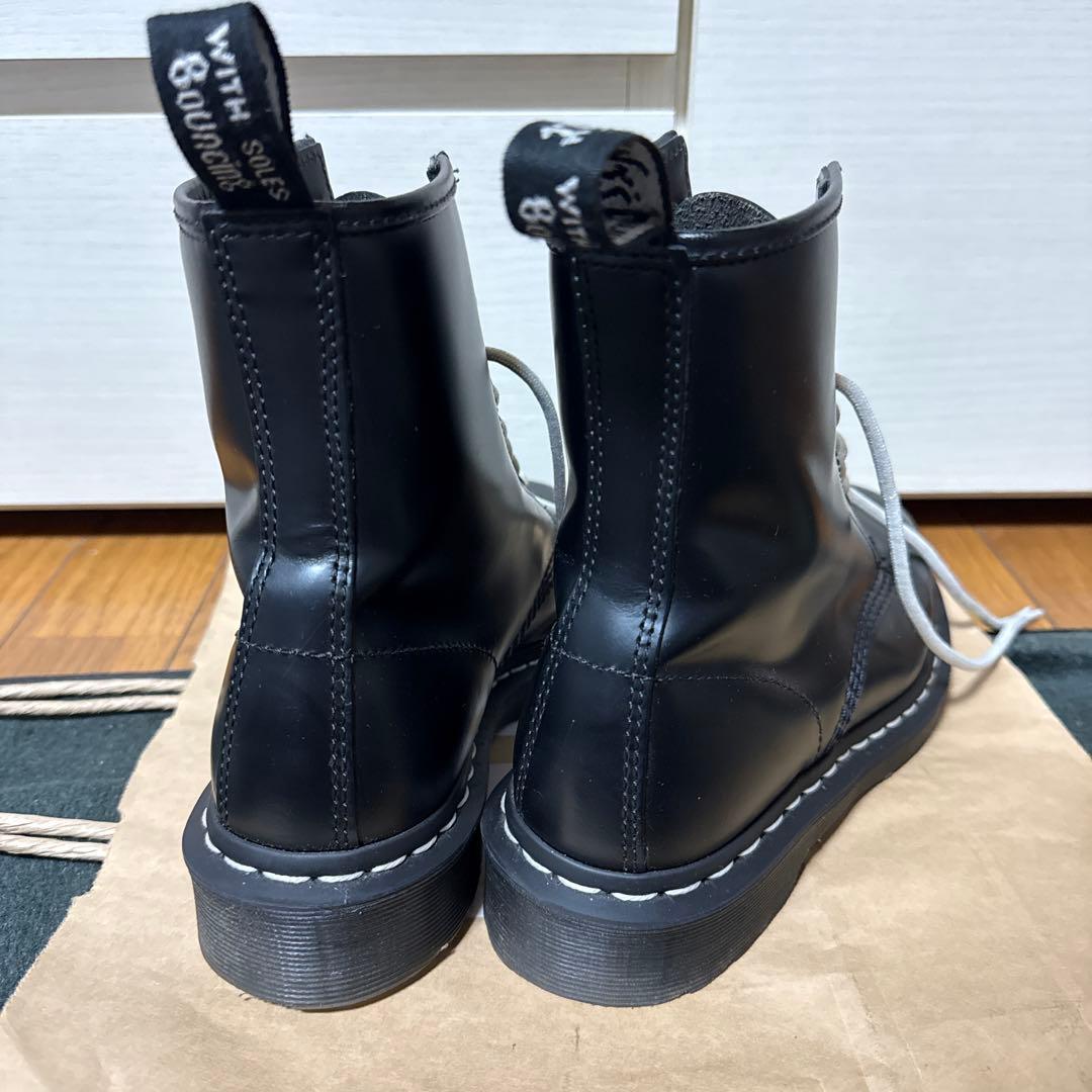 Dr.martens 1460ホワイトステッチ 8 ホール ブーツUK5