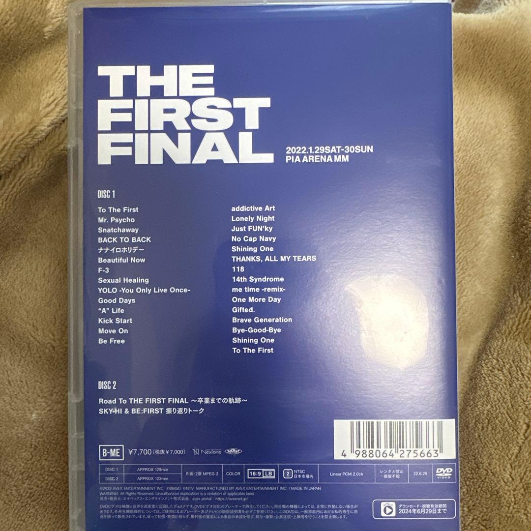 【即購入可】THE FIRST FINAL DVD