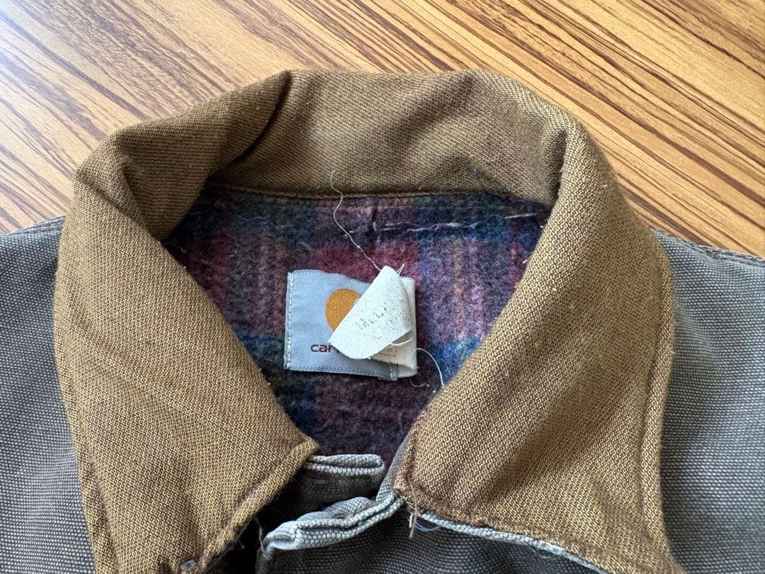 Carhartt 星タグ ミシガンチョアコート星タグ USA製 モス