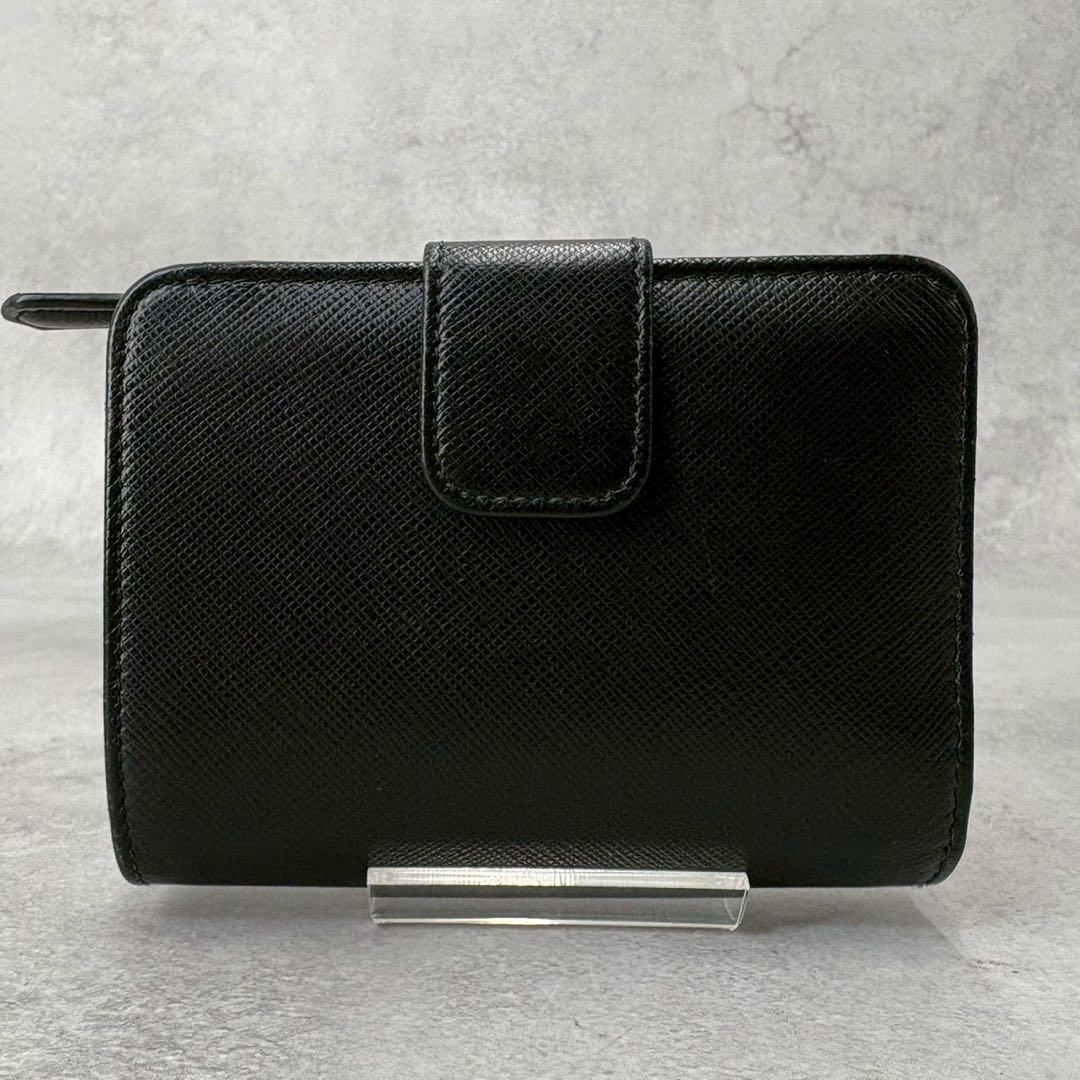 超美品　PRADA プラダ　ジッピーウォレット　サフィアーノ