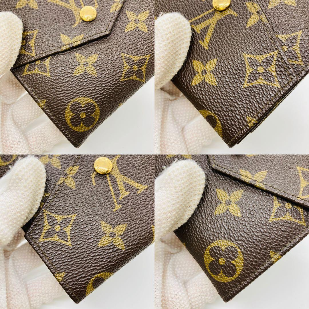 ルイヴィトン モノグラム コンパクト 財布 Wホック A977