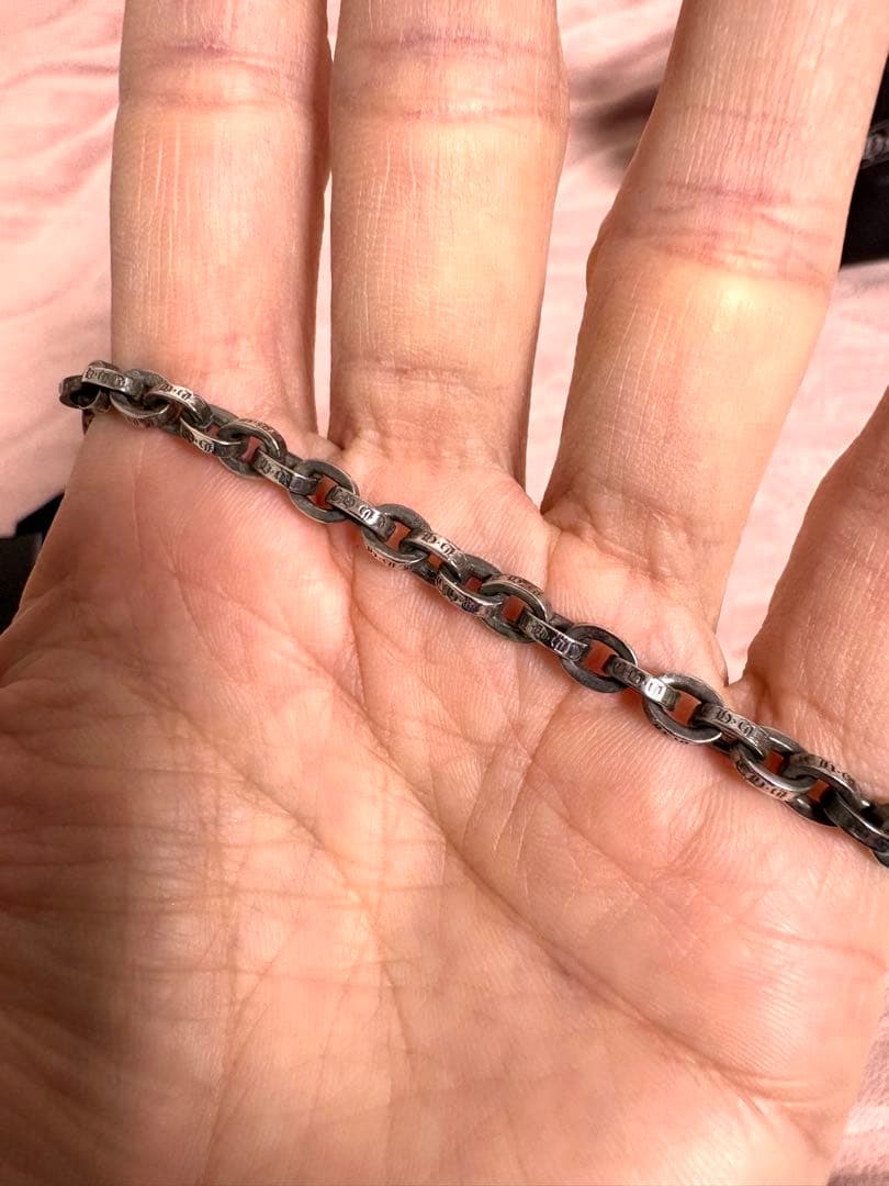 Chrome Hearts PAPER CHAINネックレス シルバー18インチ