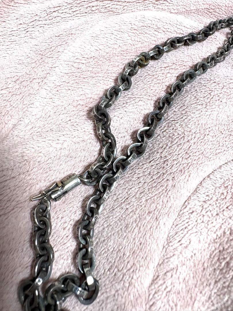 Chrome Hearts PAPER CHAINネックレス シルバー18インチ