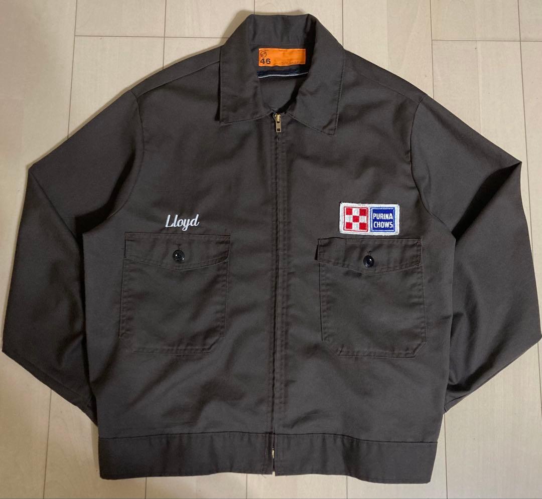 【VINTAGE】80-90's USA製 ワークジャケット（46）