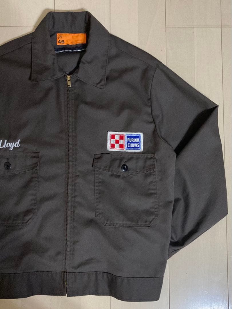 【VINTAGE】80-90's USA製 ワークジャケット（46）