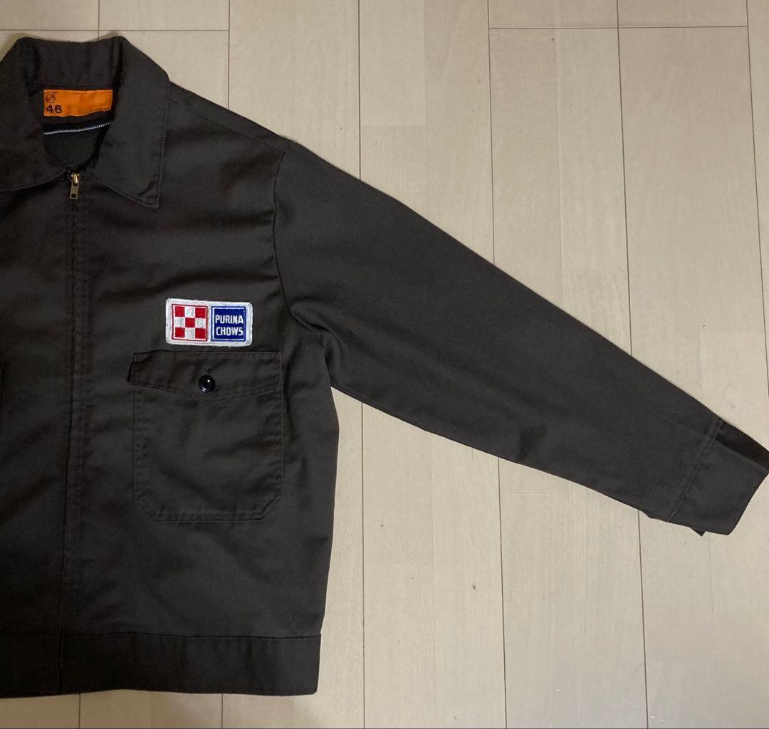 【VINTAGE】80-90's USA製 ワークジャケット（46）