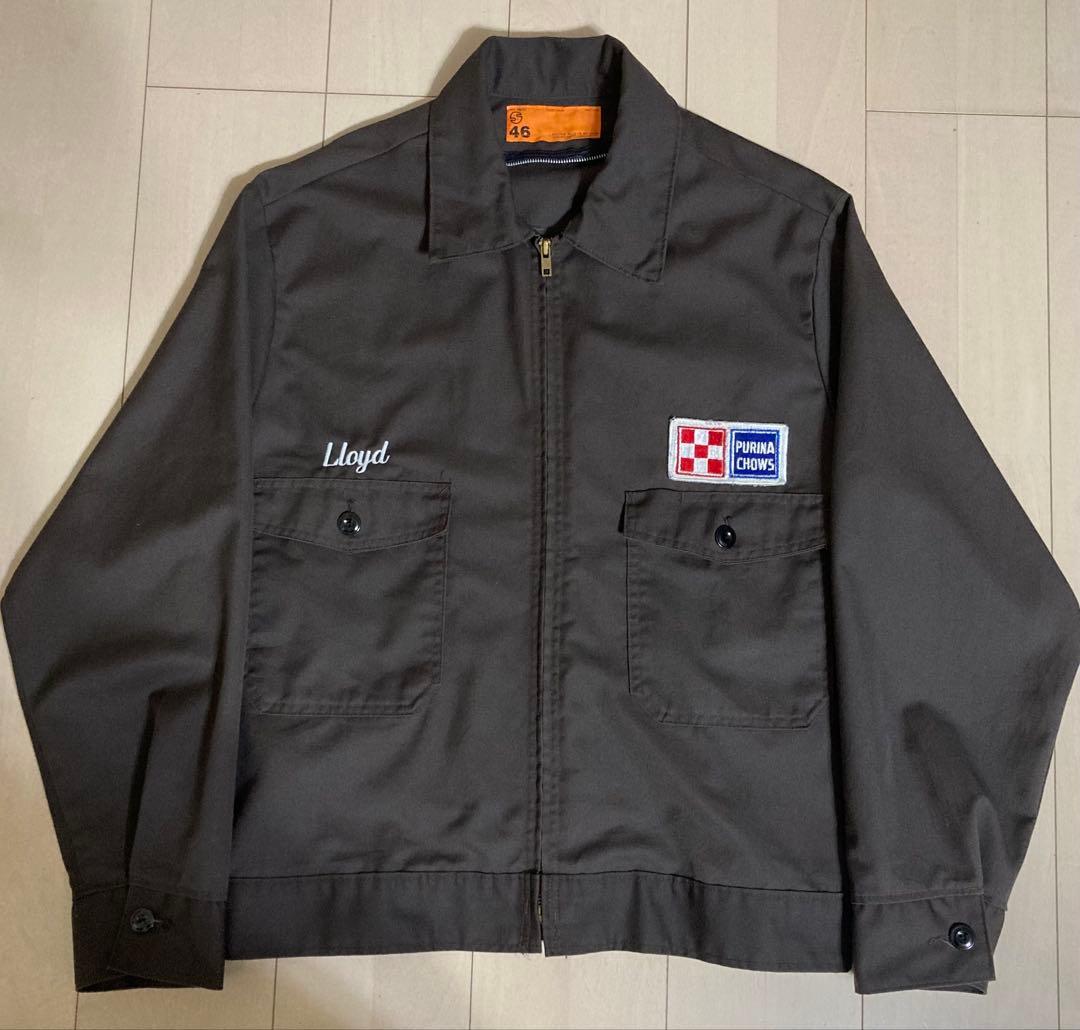 【VINTAGE】80-90's USA製 ワークジャケット（46）