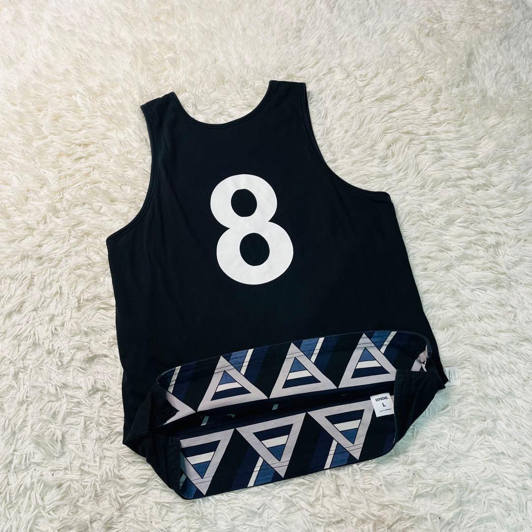 トップス SUPREME doubleface tank top No.8 BLACK L
