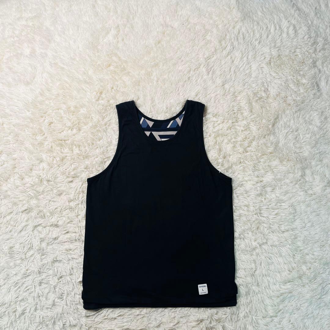 トップス SUPREME doubleface tank top No.8 BLACK L