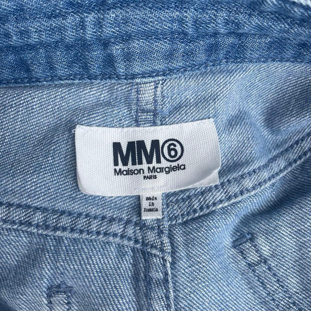 MM6 メゾンマルジェラ　デニム　ワイドレッグパンツ
