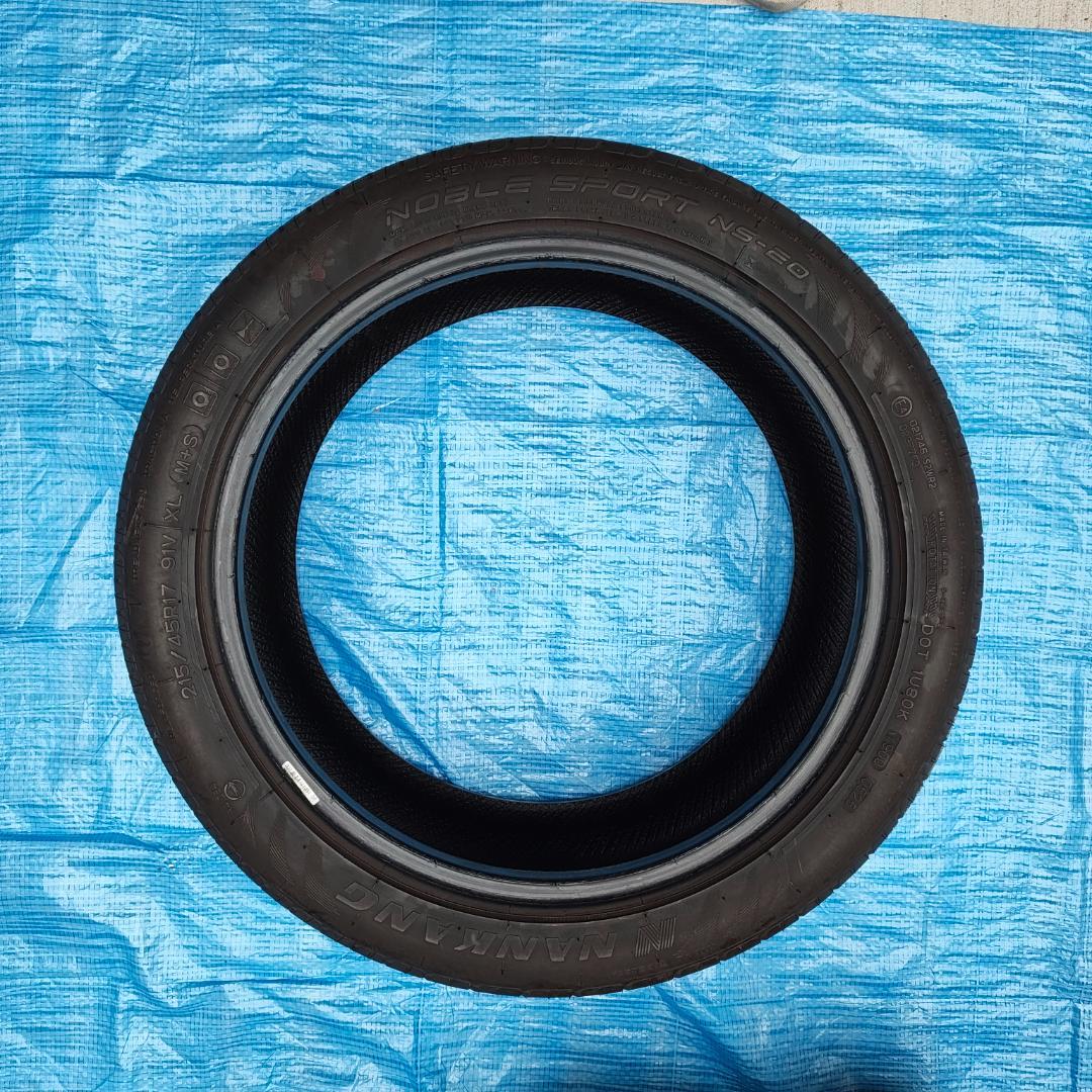 ナンカン NS-20 215/45R17 ① バリ山 2025年製 送料込み