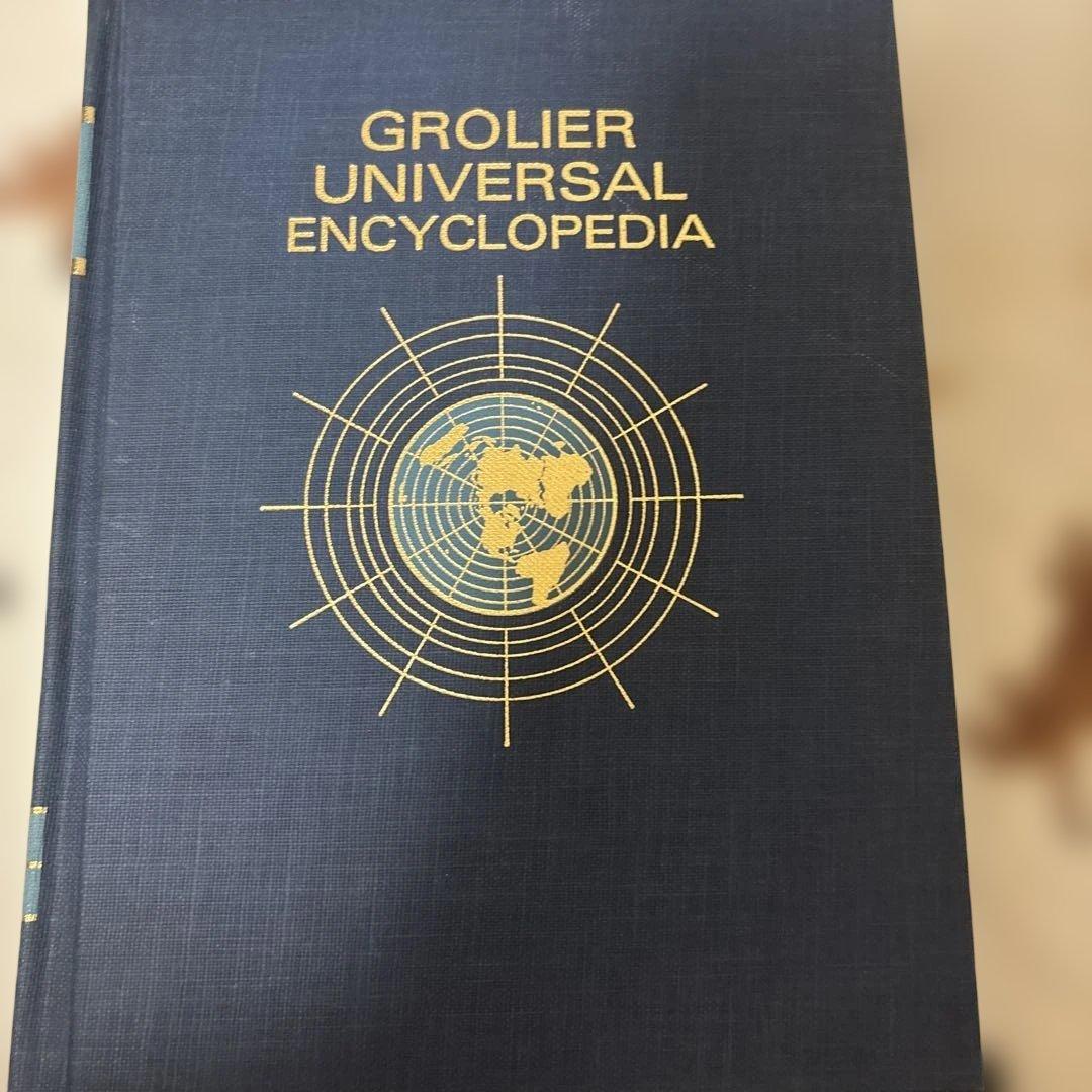 洋書 GROLIER UNIVERSAL ENCYCLOPEDIA