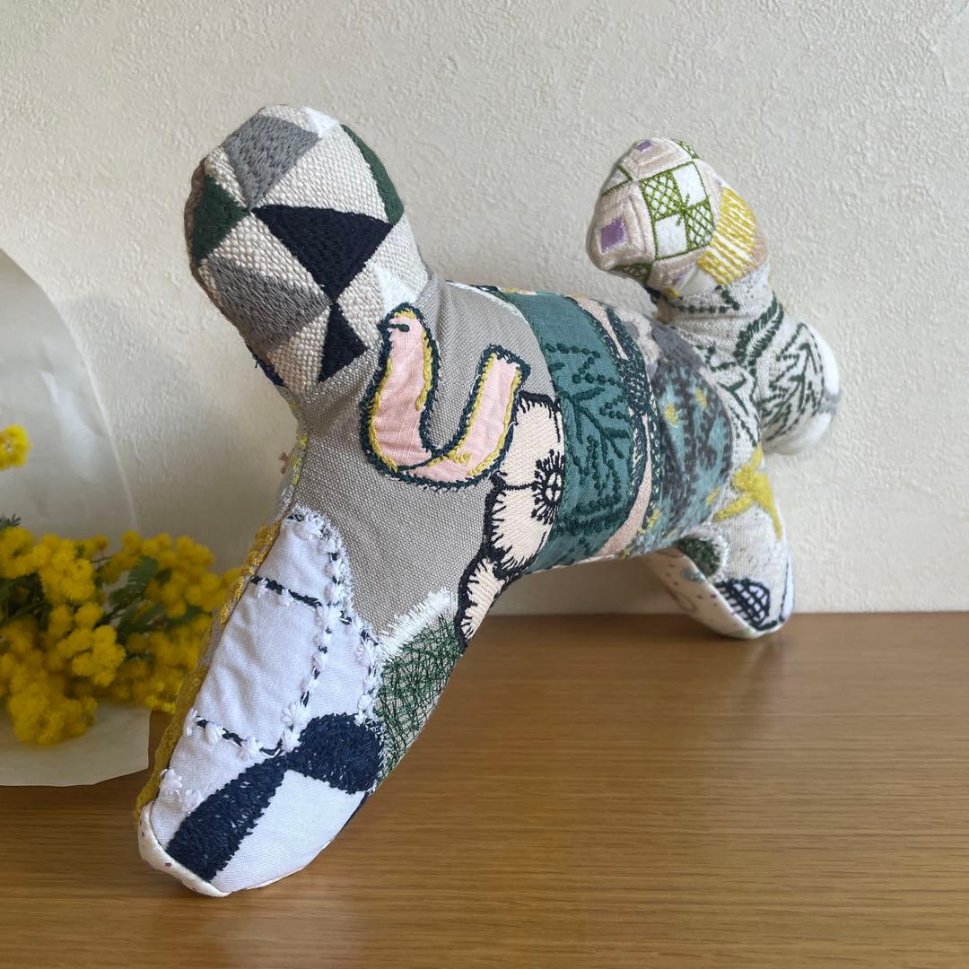 ミナペルホネン ハンドメイド ⭐️wolf＆flower run3 Ver.ミモザ