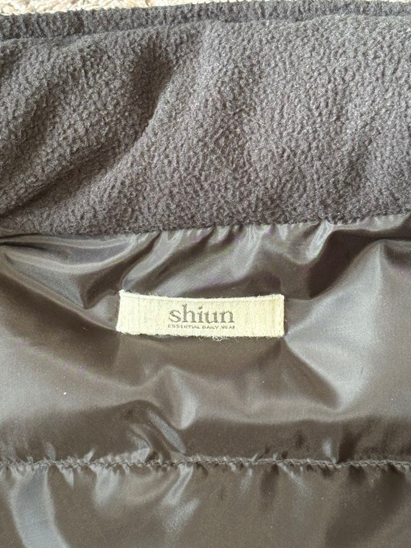 【shiun】NYLON SHORT PADDED BLOUSON タグ付美品