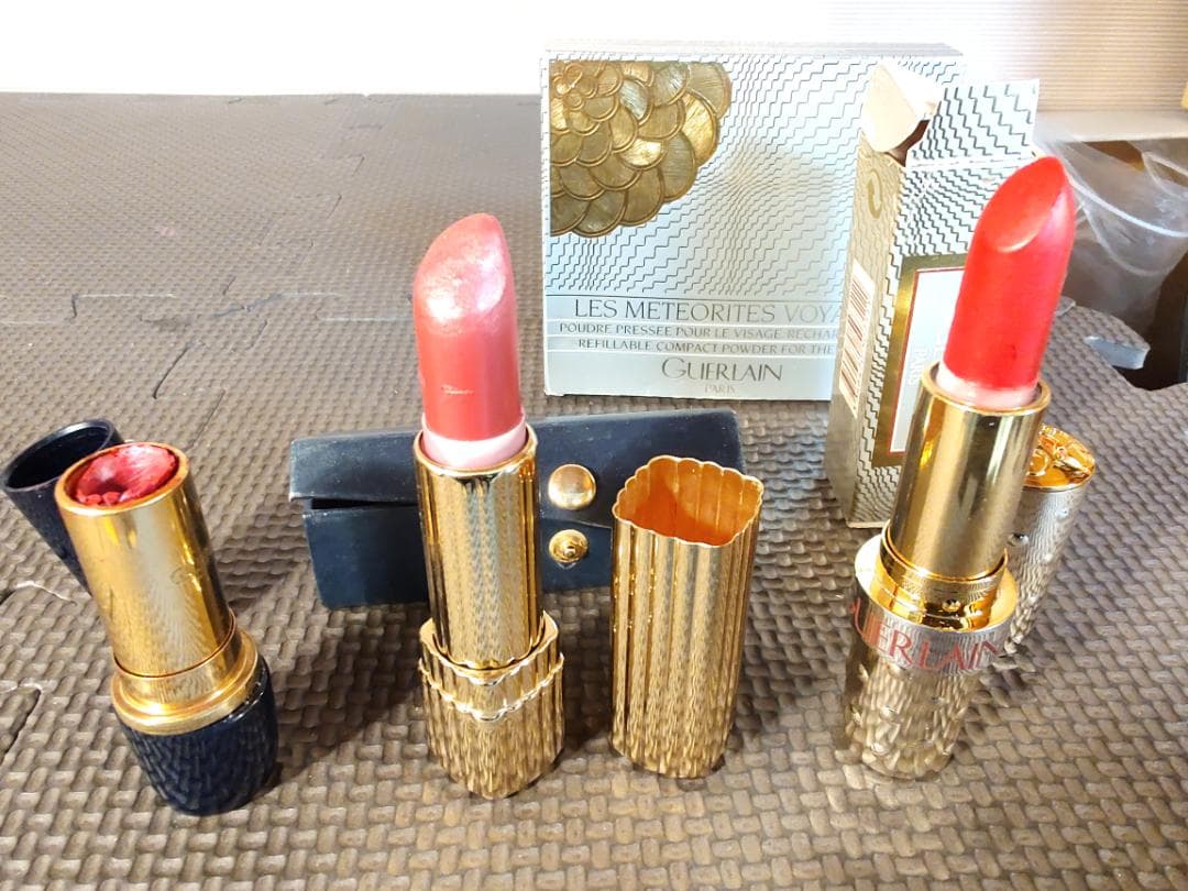 5ag3★GUERLAIN ファンデーション３個＆リップ３本＆フェイスパウダー