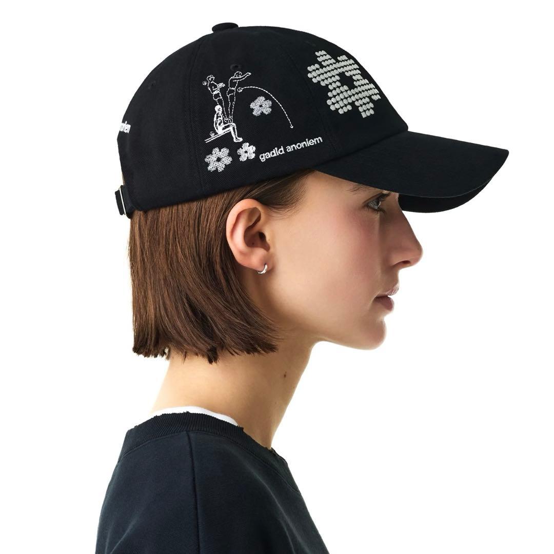 gadid anoniem PIXEL / BLACK キャップ