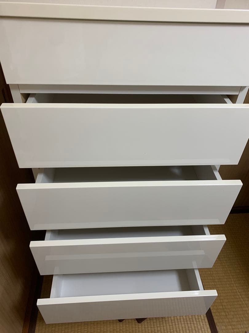 美品！ニトリ　ハイチェスト（フォウ 60WH 6段）