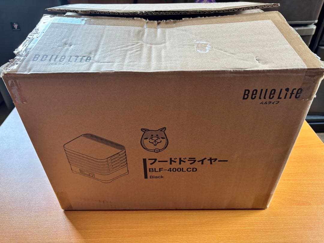 (美品)BelleLife フードドライヤー BLF-400LCD ブラック