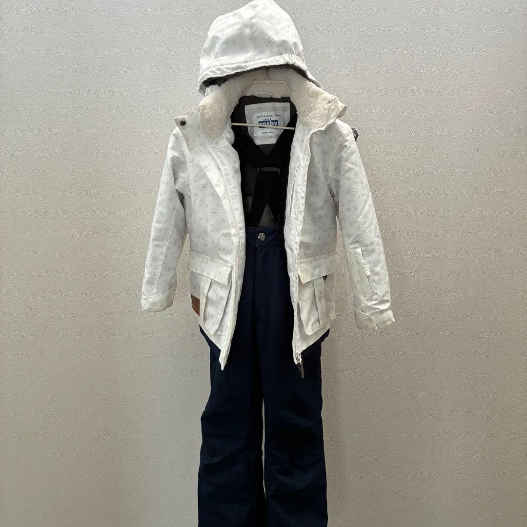 【美品】cosby 子ども用スキーウェア 上下セット 130